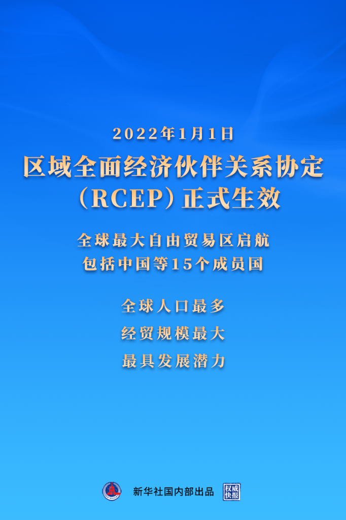 美团靠谱吗?RCEP生效！全球最大自由贸易区正式启航